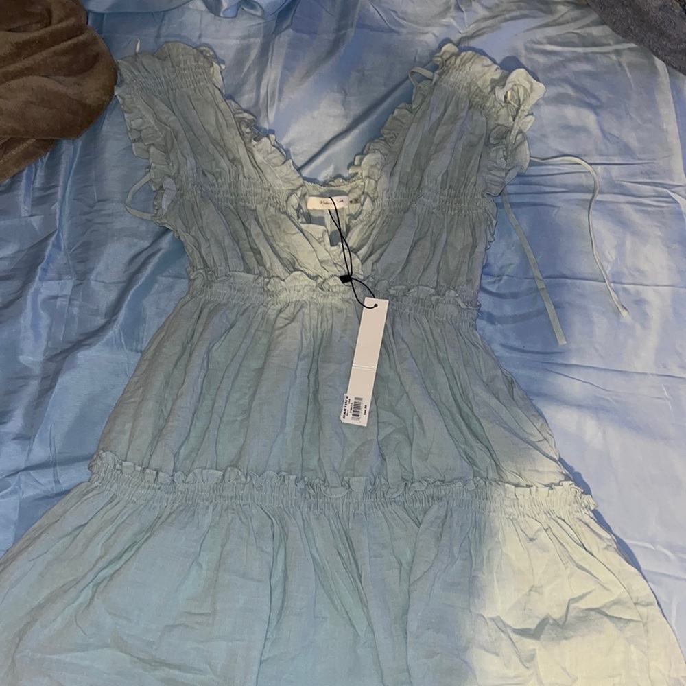 ruffled dress